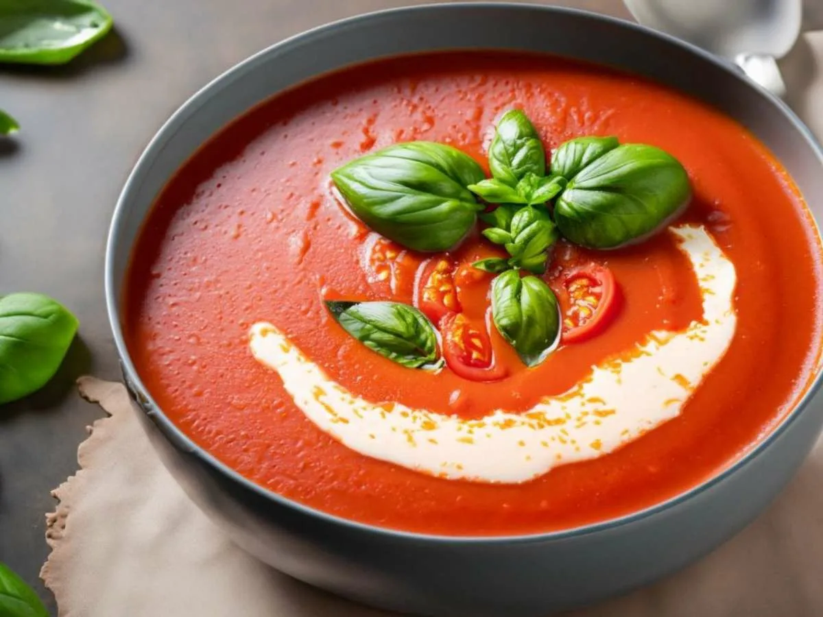 Fügen Sie 4 Esslöffel zur Tomatensuppe hinzu. Sie wird besser schmecken als in einem teuren Restaurant.