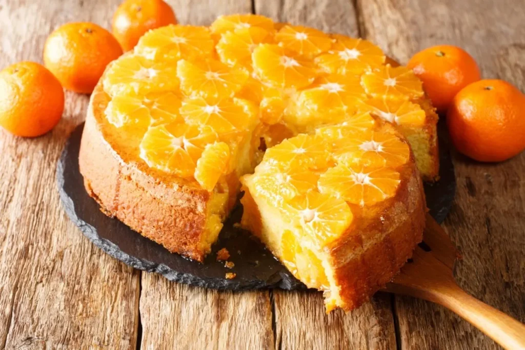 Mit einem Ei und zwei Tassen Mehl: der perfekte Mandarinenkuchen zu Mate
